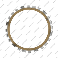 Фрикционный диск гидротрансформатора (180x3.5x24T, наружные зубья)