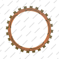 Фрикционный диск гидротрансформатора (160x3.6x24T, наружные зубья с выемками)