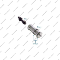 Клапан бустерный (внешний диаметр 12.4mm, с 2 резиновыми кольцами)