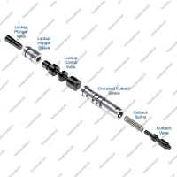 Клапан регулировки блокировки гидротрансформатора (ремонтный*)