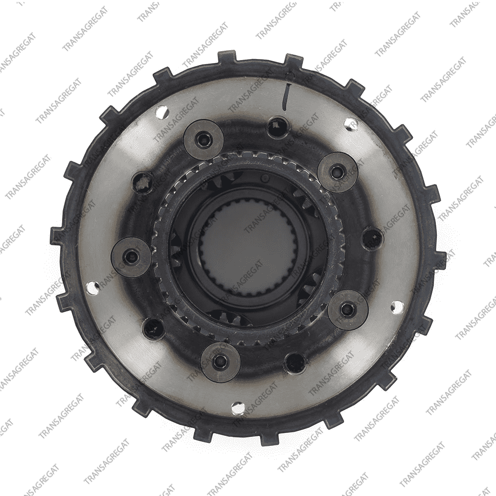 Планетарный редуктор задний (5 сателлитов по 19 зубов)*